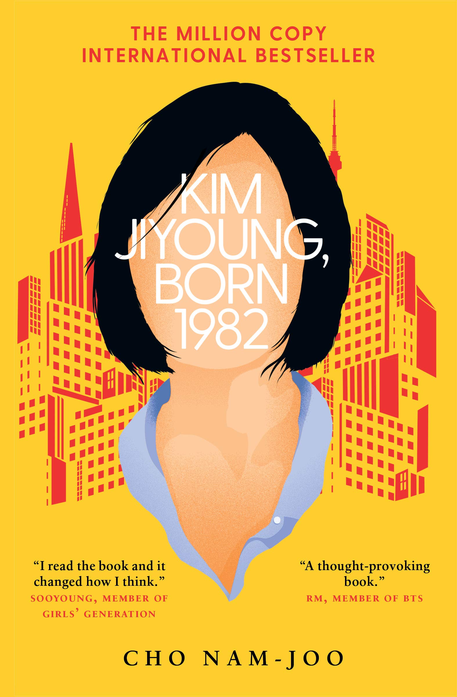 Book cover for Kim Jiyoung, Born 1982