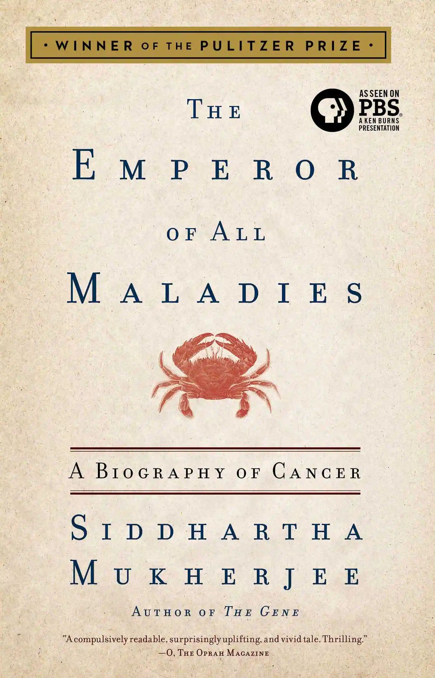 Book cover for the emperor of all maladies by siddhartha mukherjee